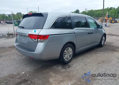 2016 Honda Odyssey Lx from USA, damaged, VIN 5FNRL5H25GB105730